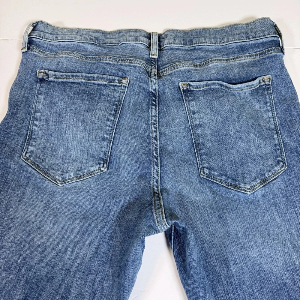 Banana Republic Jeans Mens 31 S Blue Premium Denim Mid Rise Skinny Streetwear